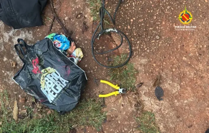 PMDF Prende Dois Homens em Flagrante por Furto de Fios Elétricos na Asa Norte