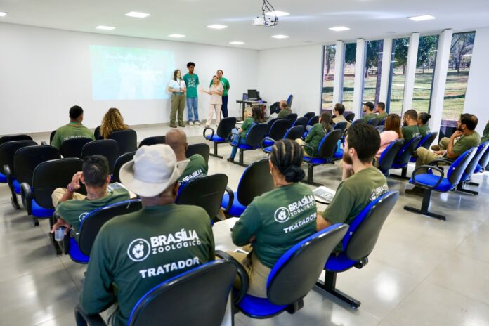 Capacitação aprimora segurança no manejo de animais no zoológico