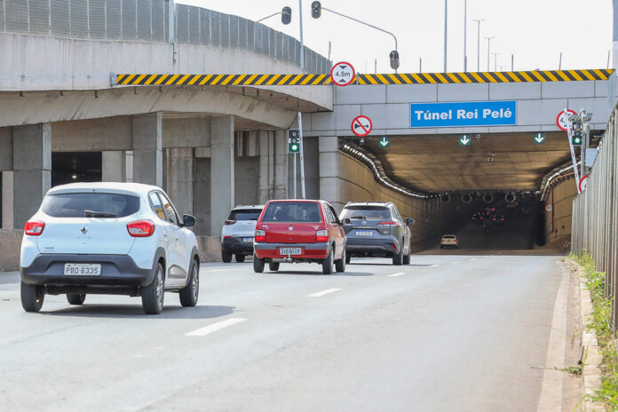Túnel Rei Pelé celebra 3 anos com redução de congestionamento e ampliação de espaço para pedestres em Taguatinga