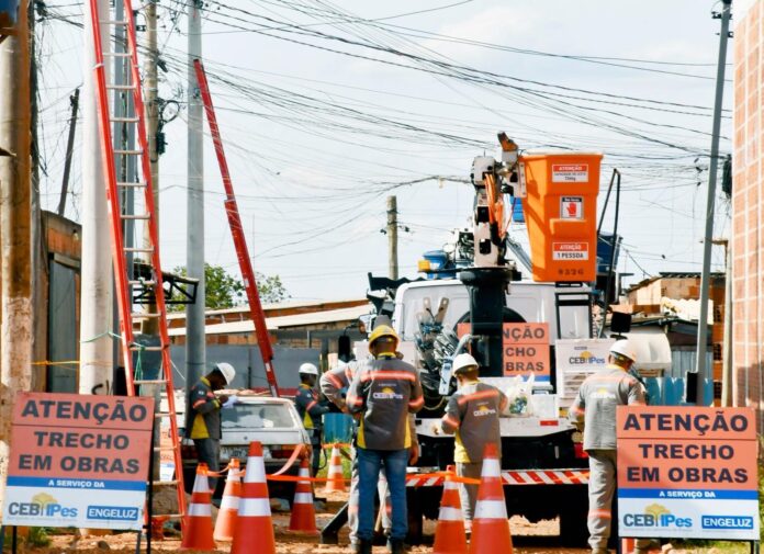 Santa Luzia, na Cidade Estrutural, recebe ampliação da iluminação pública