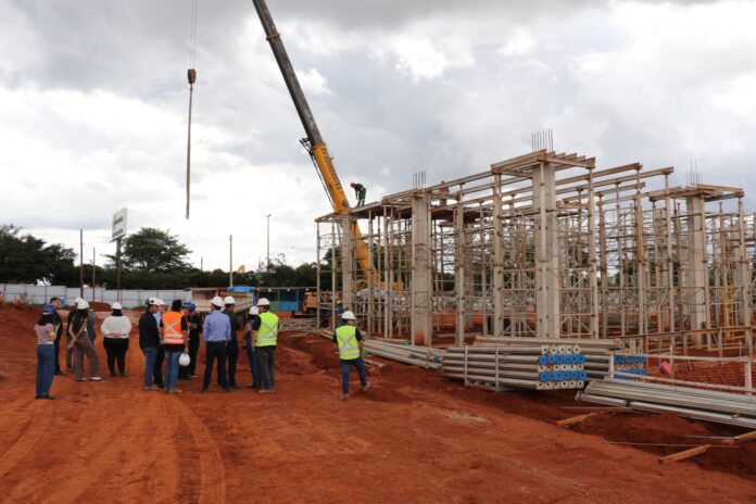 Construção do Hospital Regional do Recanto das Emas adota tecnologia inovadora