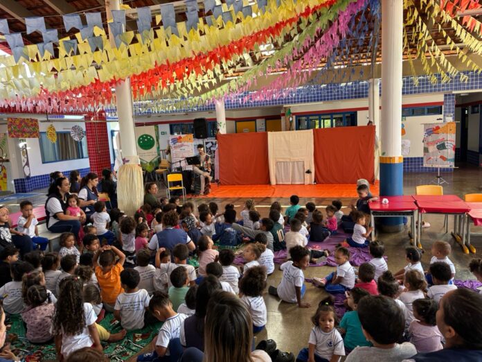 Orla do Lago de Brazlândia recebe encerramento do projeto Primeira Infância em Foco