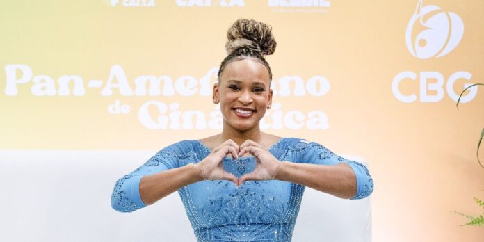 Rebeca Andrade é campeã no Pan-Americano de ginástica artística