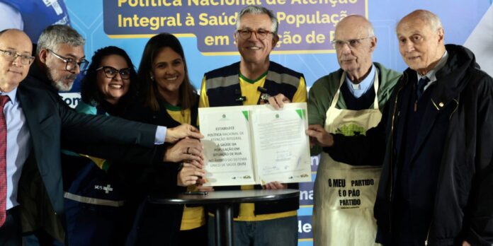 Saúde divulga expansão do atendimento para a população em situação de rua