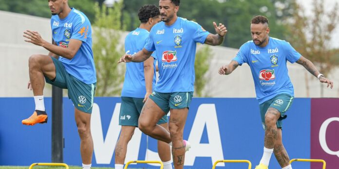 Brasil realiza penúltimo treino antes de viagem ao Texas para enfrentar o Japão