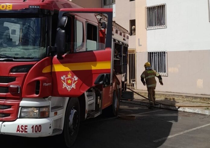 Incêndio em máquina de lavar assusta moradores no Paranoá Parque