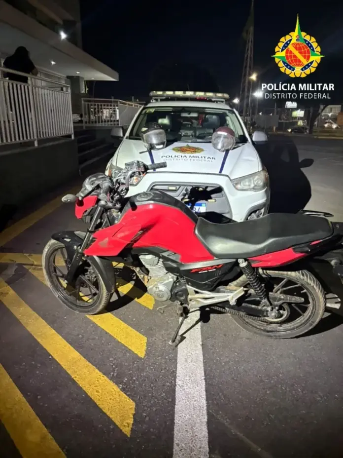 PMDF Apreende Adolescente por Receptação e Recupera Motocicleta em Ceilândia