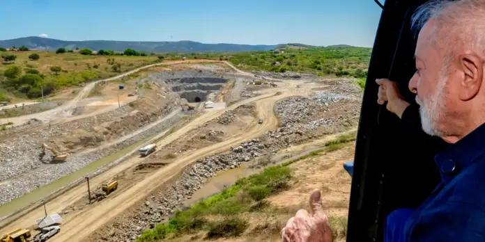 Lula inaugura túnel de transposição das águas do Rio São Francisco no Rio Grande do Norte
