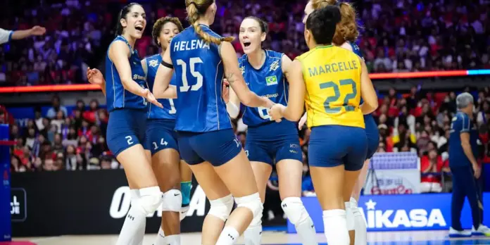 Brasil derrota Japão na abertura da terceira semana da Liga das Nações