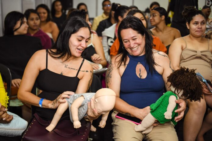 Programa oferece orientação a gestantes e mães durante o GDF na Sua Porta em São Sebastião