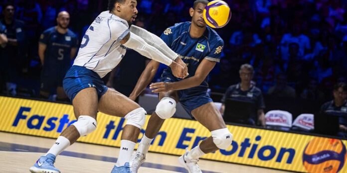 Seleção masculina é derrotada e corre risco de eliminação na Liga das Nações de vôlei