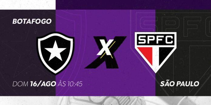 TV Brasil exibe Botafogo x São Paulo pelo Campeonato Brasileiro Feminino A1