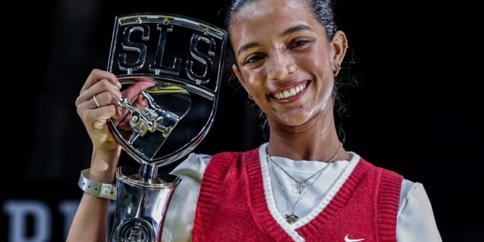 Rayssa Leal conquista etapa carioca da Liga Internacional de Skate Street