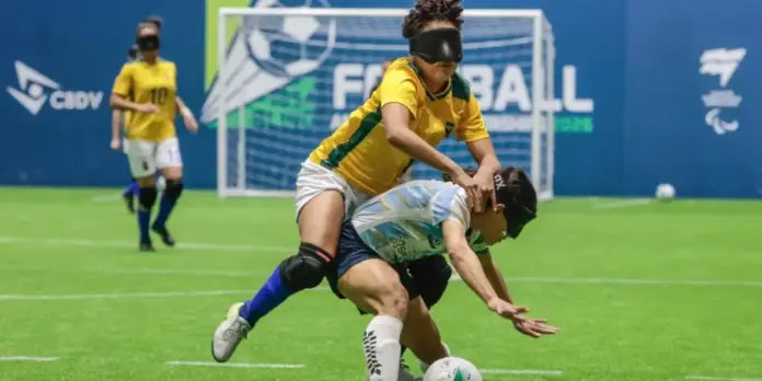 Seleção feminina brasileira conquista o vice-campeonato na Copa América de Futebol de Cegos