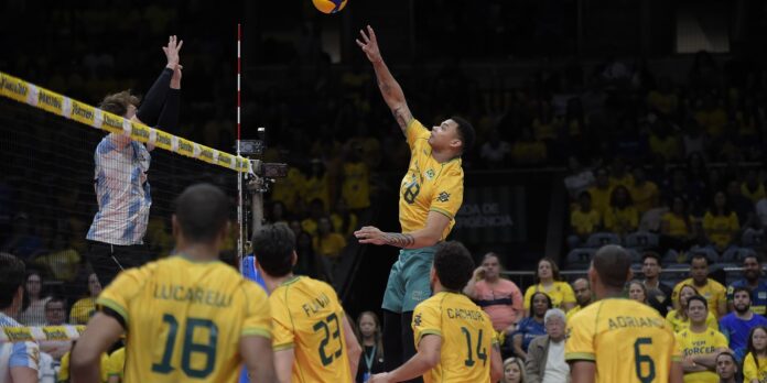 Brasil conquista o Sul-Americano de vôlei e assegura classificação para as Olimpíadas de 2028