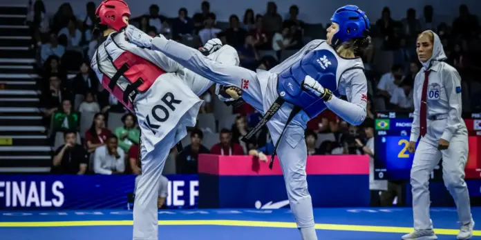 Maria Clara Pacheco continua como destaque no ciclo olímpico do taekwondo
