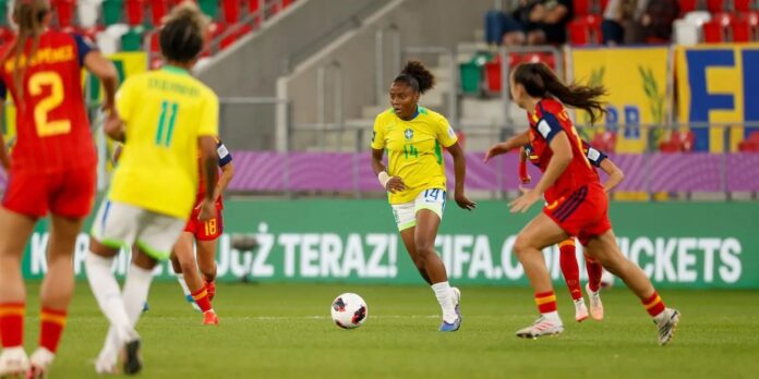 Brasil é eliminado pela Espanha nas quartas de final da Copa do Mundo Feminina Sub-20