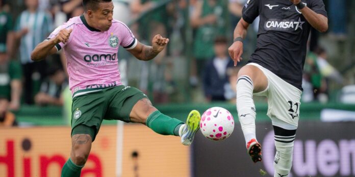 Coritiba e Botafogo empatam e seguem sem vencer no Brasileirão