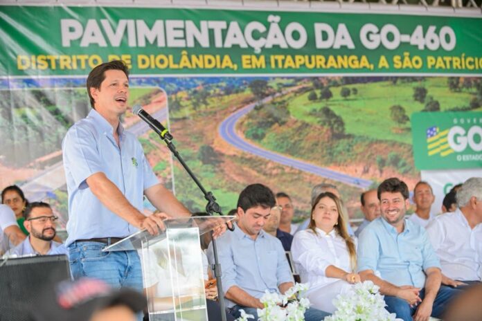 Pavimentação da GO-460 reduz pela metade a distância entre Morro Agudo e Ceres