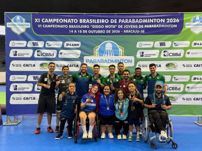 Goiás obtém 14 medalhas no Campeonato Brasileiro de Parabadminton