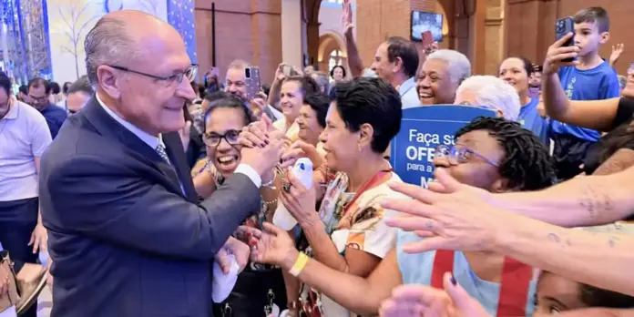Alckmin solicita isenção da Justiça Eleitoral em Aparecida