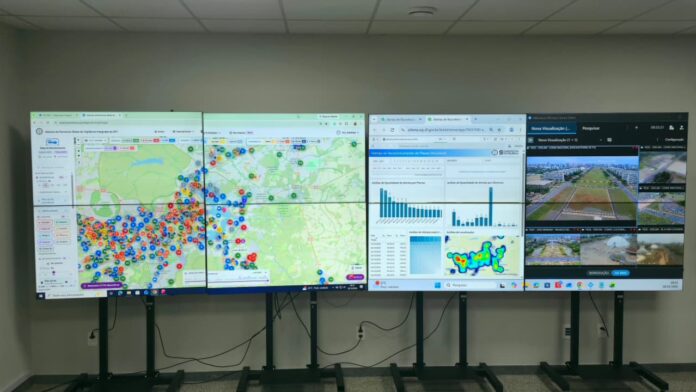 Programa DF 360, com aproximadamente 15 mil câmeras integradas, envolve a participação da população