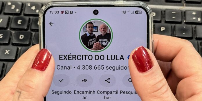 Canal Exército do Lula é reativado após registro no TSE