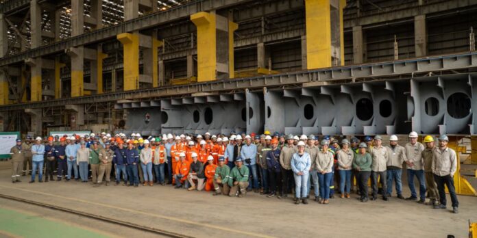 Estaleiro no Rio Grande do Sul inicia construção de navios encomendados pela Transpetro